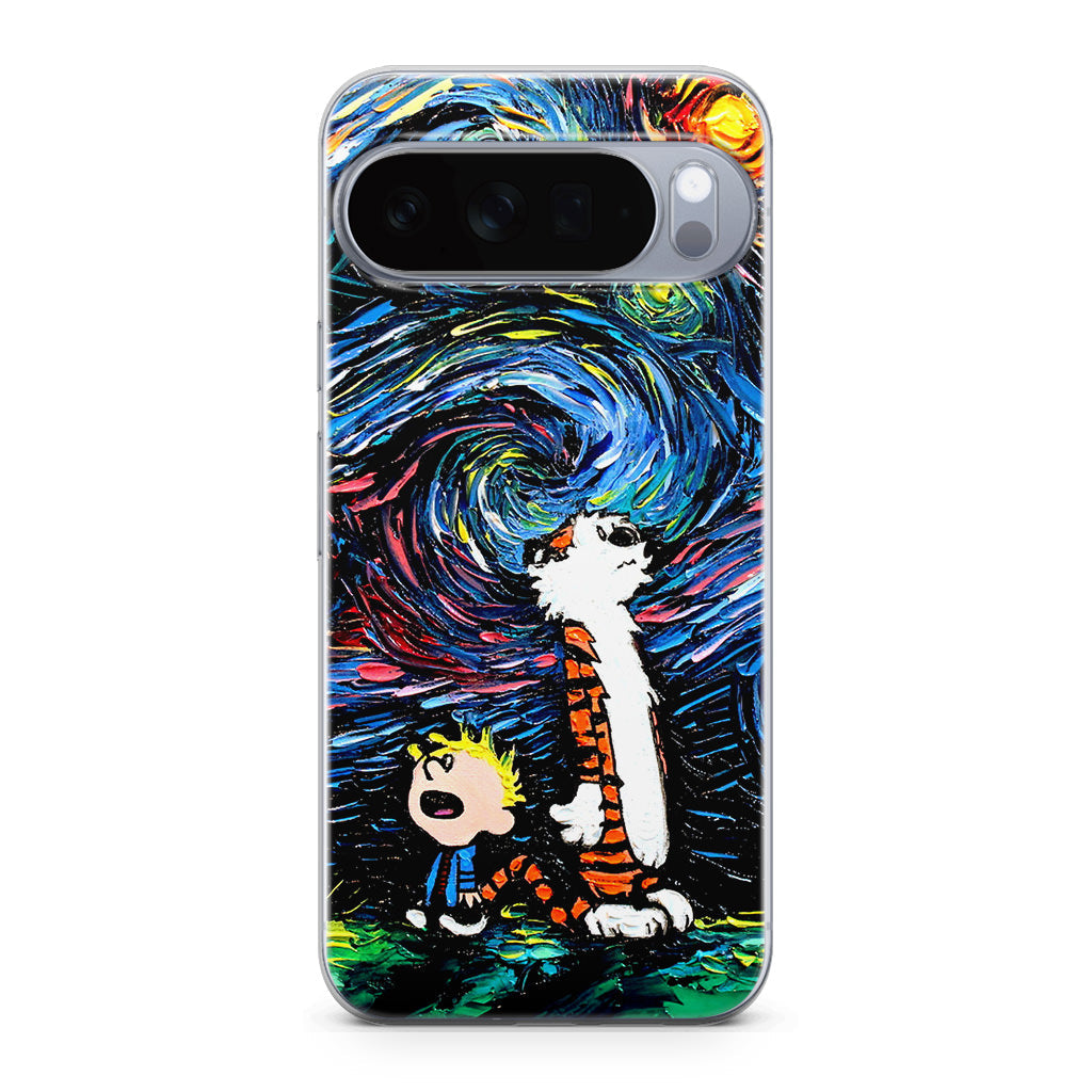 Calvin Art At Starry Night Google Pixel 10 Pro / 10 Pro XL Case