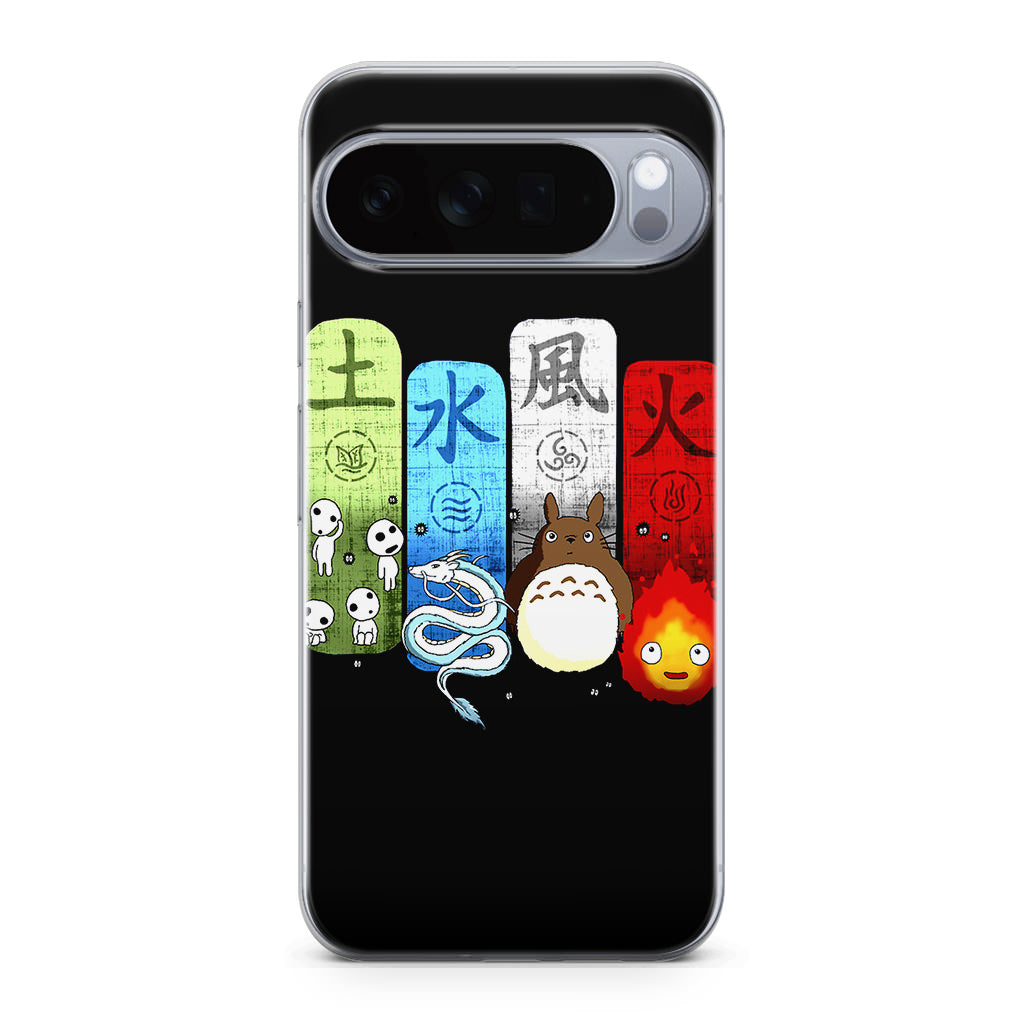 Ghibli Elemental Charms Google Pixel 10 Pro / 10 Pro XL Case