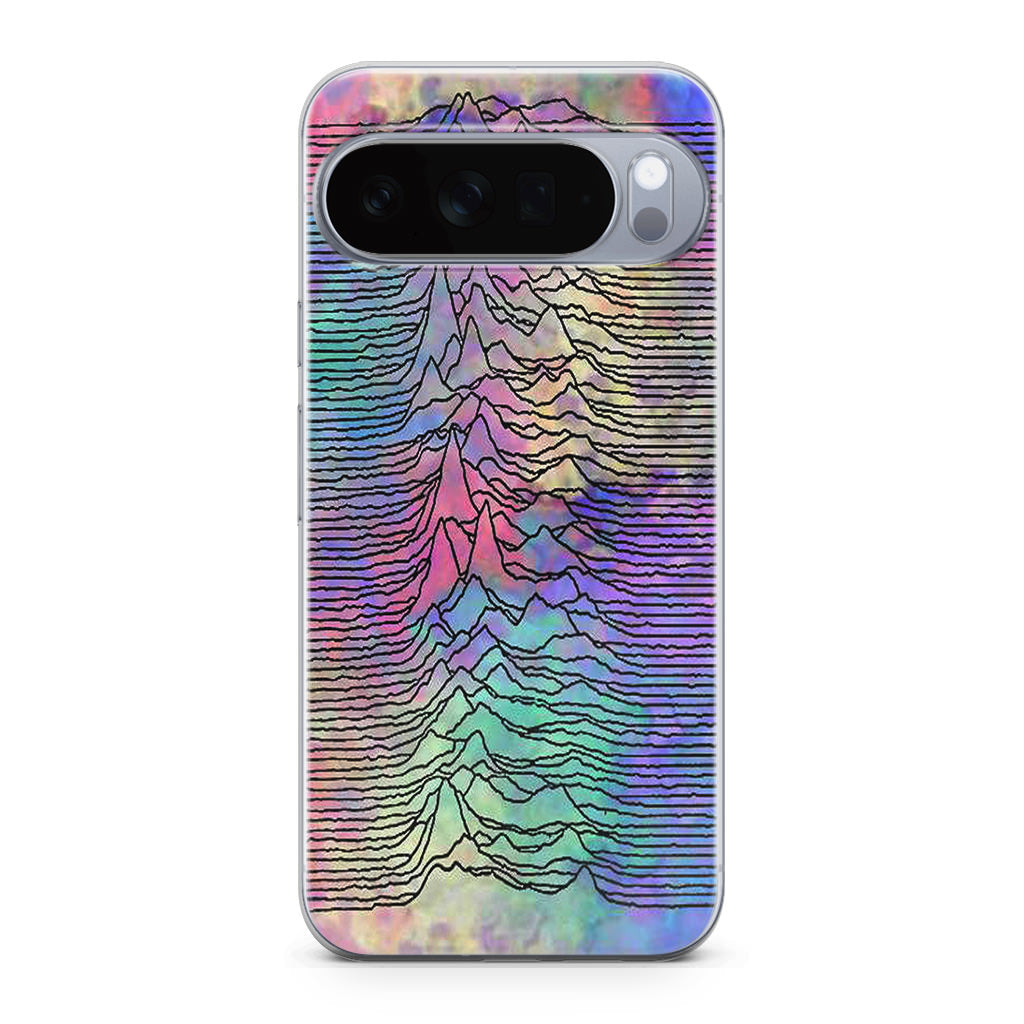 Joy Division Unknown Pleasures Colorful Google Pixel 10 Pro / 10 Pro XL Case