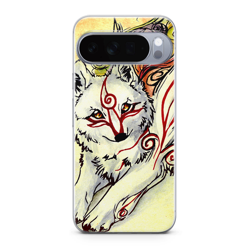 Okami Amaterasu Google Pixel 10 Pro / 10 Pro XL Case