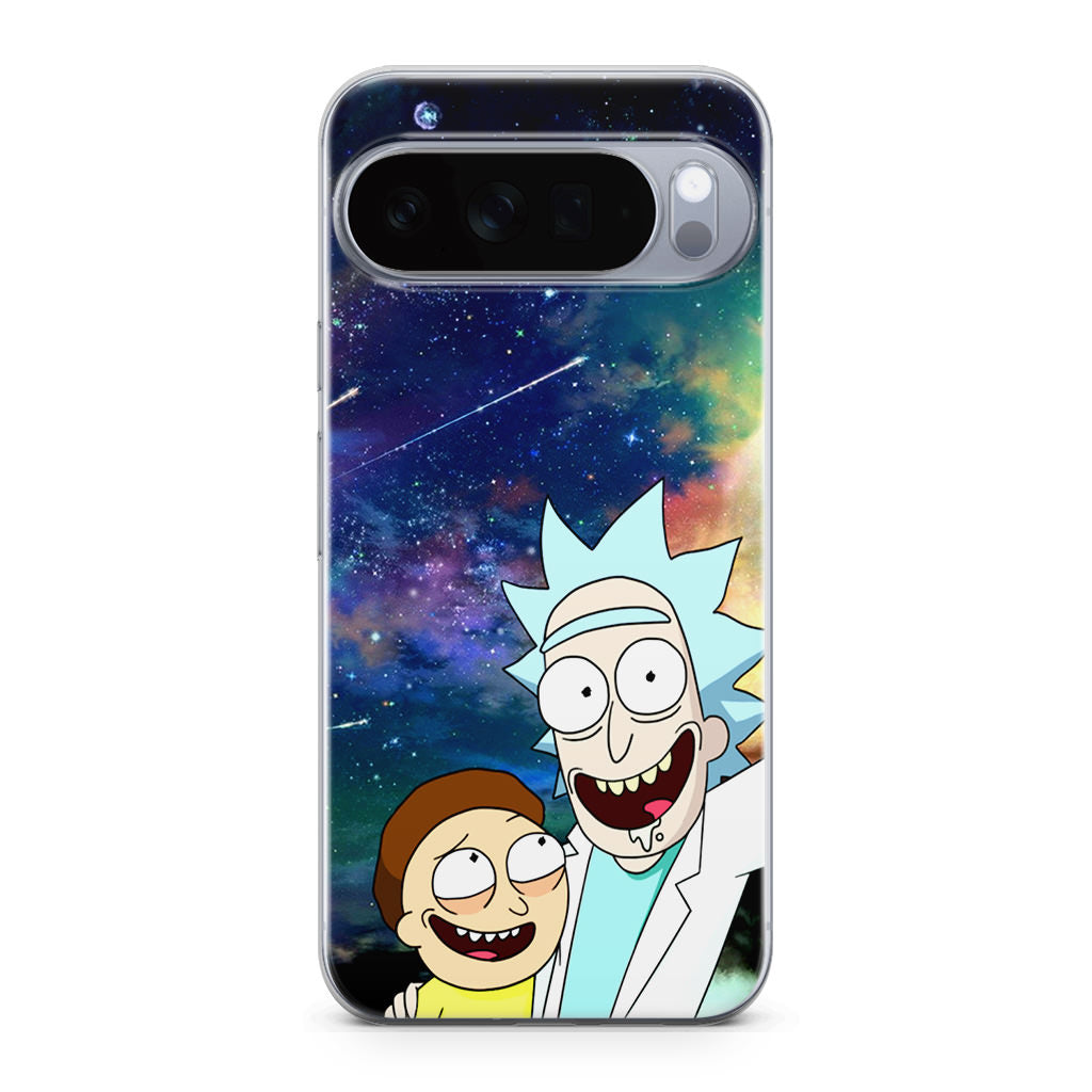 Rick And Morty In The Space Google Pixel 10 Pro / 10 Pro XL Case