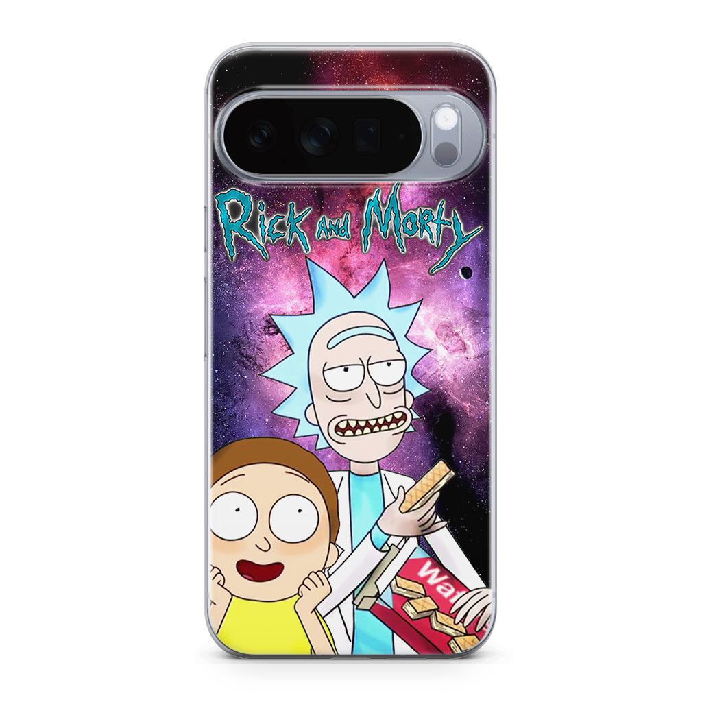 Rick And Morty Nebula Space Google Pixel 10 Pro / 10 Pro XL Case