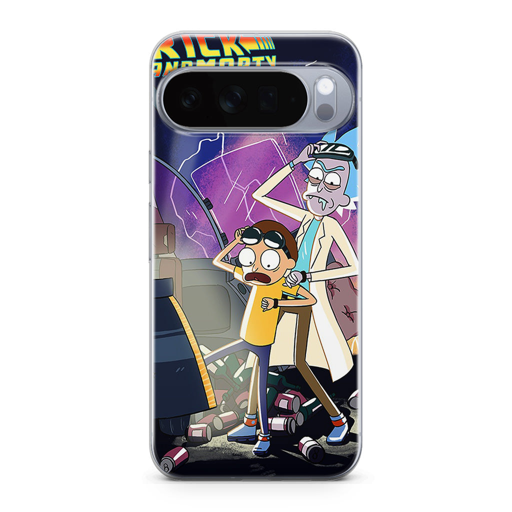 Rick And Morty Back To The Future Google Pixel 10 Pro / 10 Pro XL Case