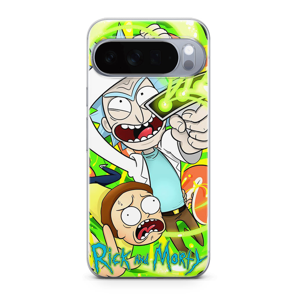 Rick And Morty Shoot Portal Gun Google Pixel 10 Pro / 10 Pro XL Case