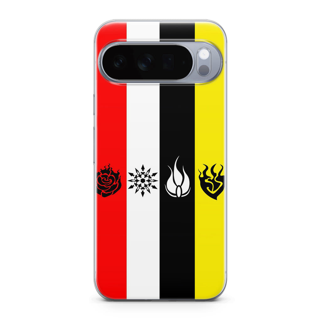 RWBY All Symbols Google Pixel 10 Pro / 10 Pro XL Case