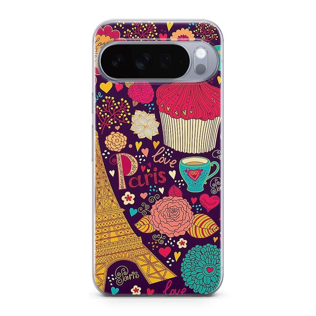 Vintage Love In Paris Google Pixel 10 Pro / 10 Pro XL Case