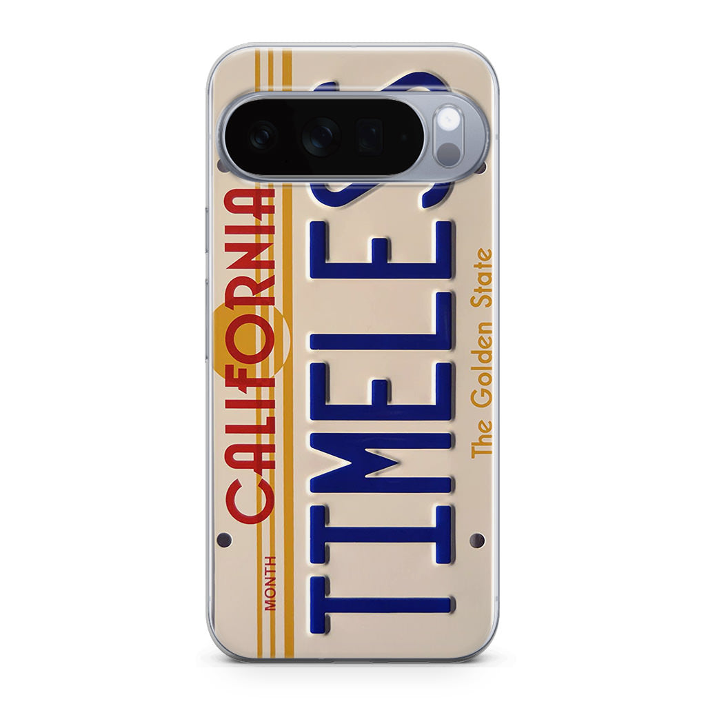 Back to the Future License Plate Timeless Google Pixel 10 Pro / 10 Pro XL Case