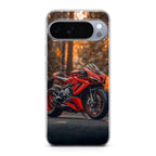 Crimson Velocity in Autumn Flame Google Pixel 10 Pro / 10 Pro XL Case