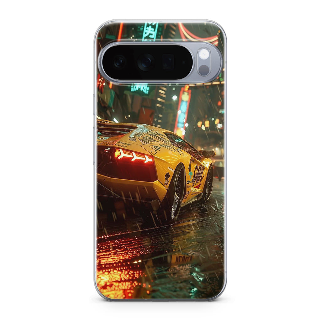 Night Drift Thunder Neon Streets Google Pixel 10 Pro / 10 Pro XL Case