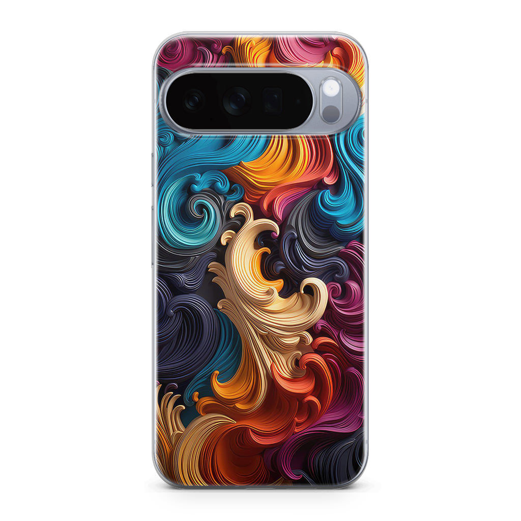 The Dance of Abstract Waves Google Pixel 10 Pro / 10 Pro XL Case