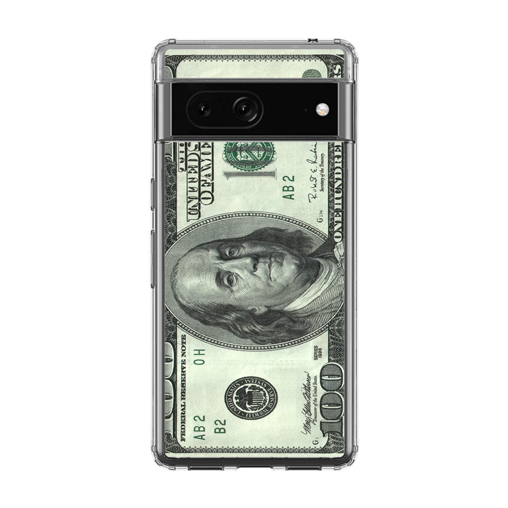 100 Dollar Google Pixel 7a Case