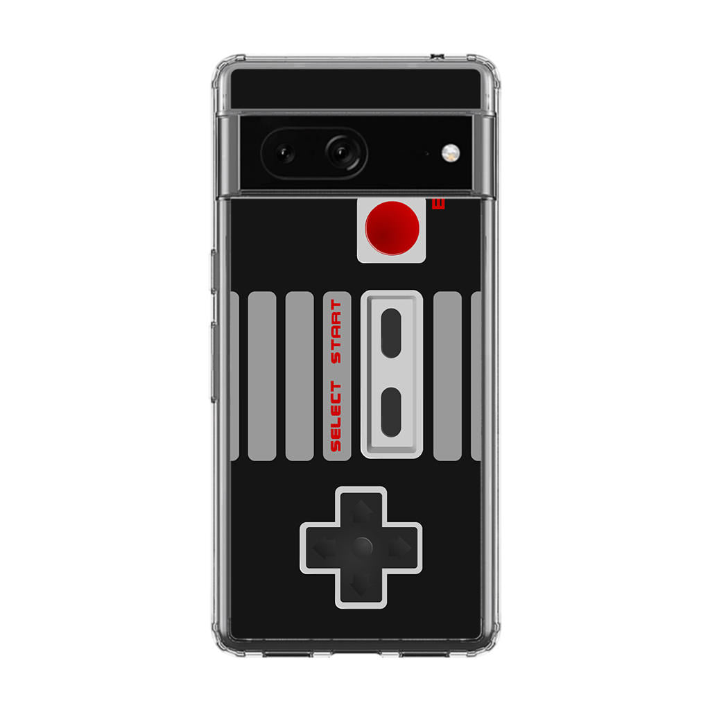 Black Console Controller Google Pixel 7a Case