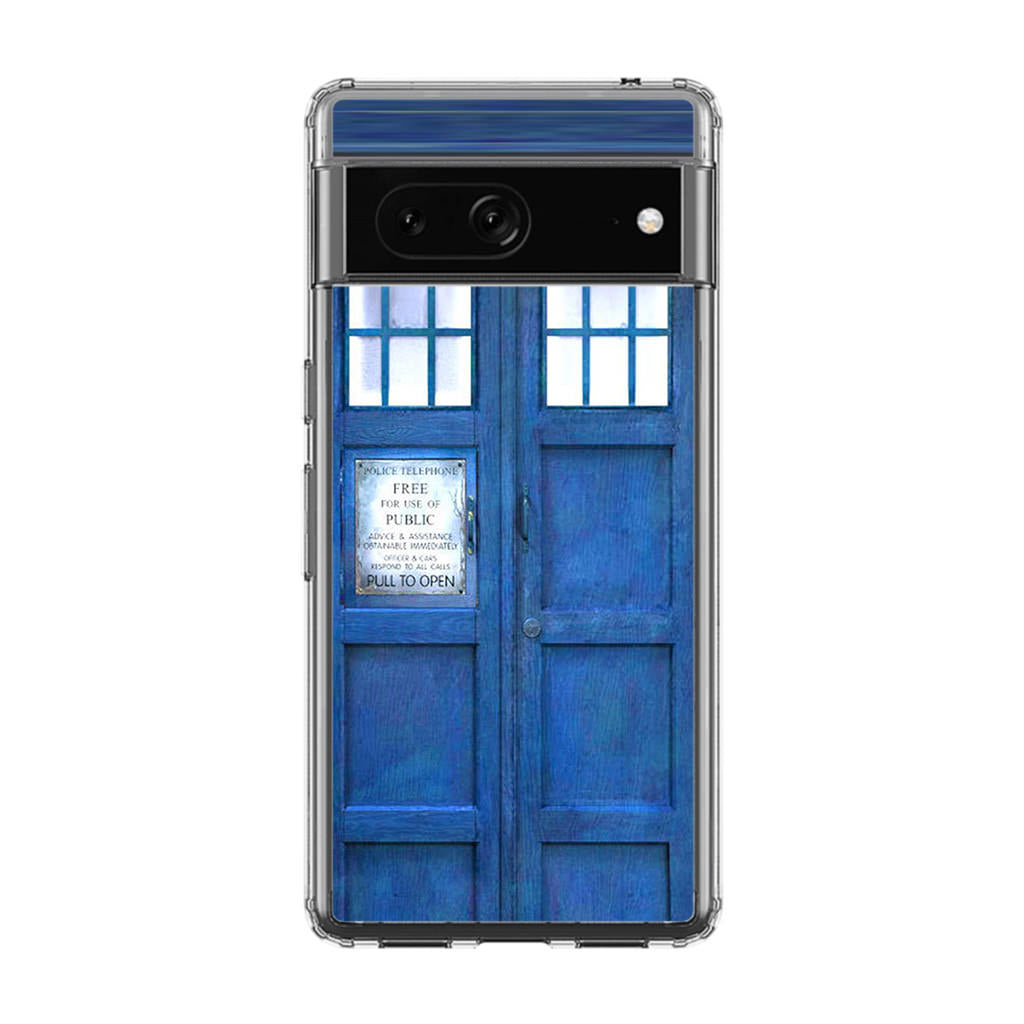 Blue Police Call Box Google Pixel 7 Case