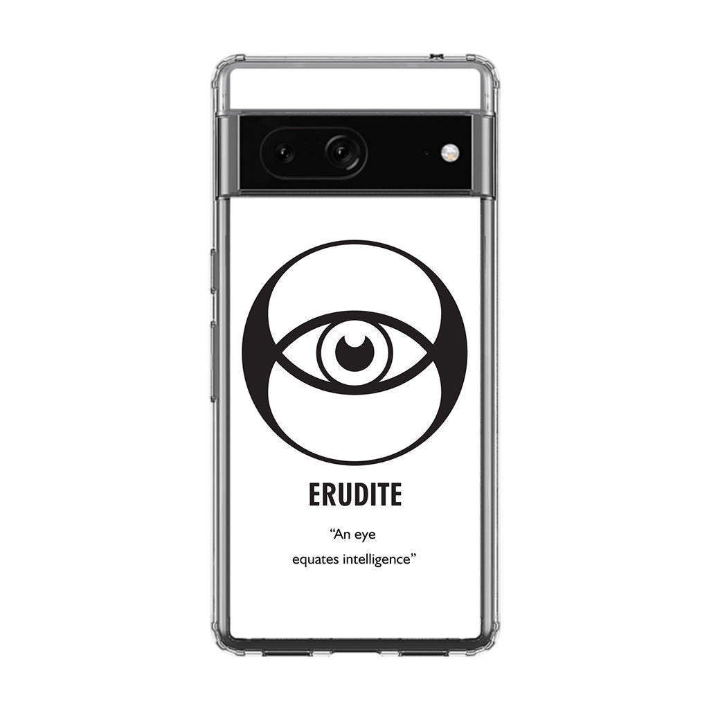 Erudite Divergent Faction Google Pixel 7 Case