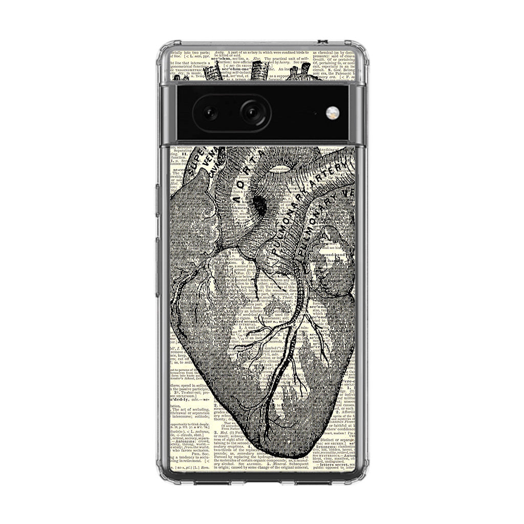 Heart Book Art Google Pixel 7 Case