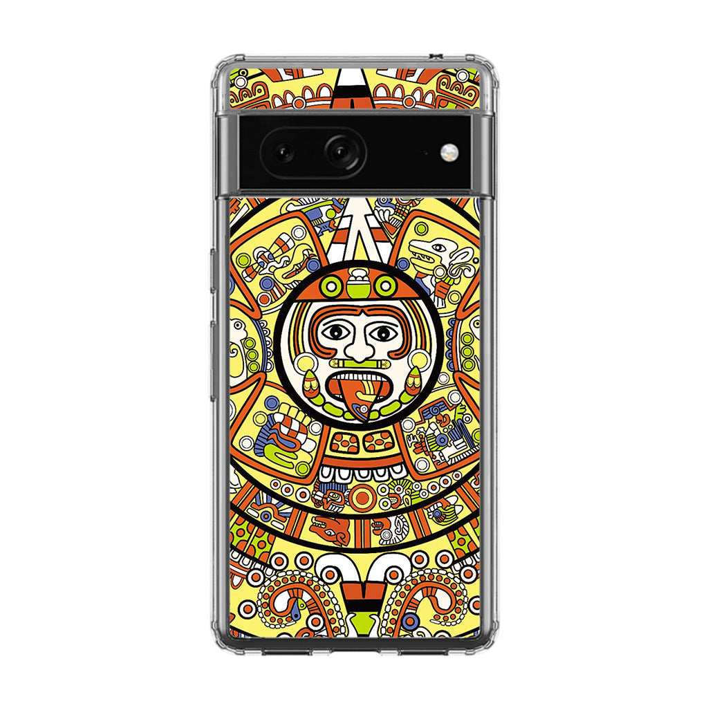 Mayan Calendar Google Pixel 7a Case