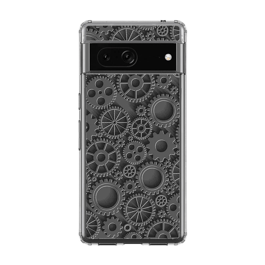 Mechanical Gears Google Pixel 7a Case