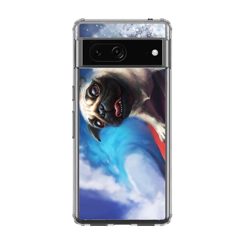 Pug Surfers Google Pixel 7a Case