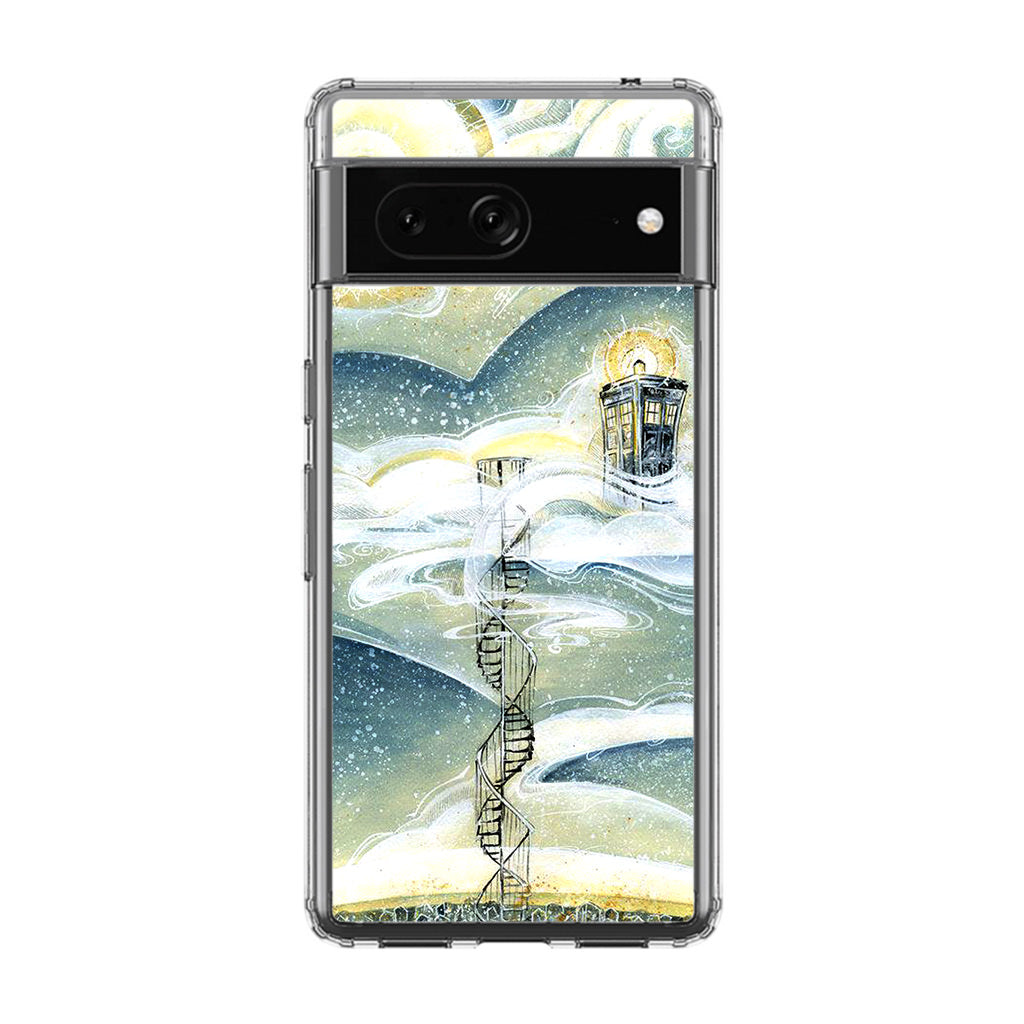 Tardis Cloud Google Pixel 7a Case