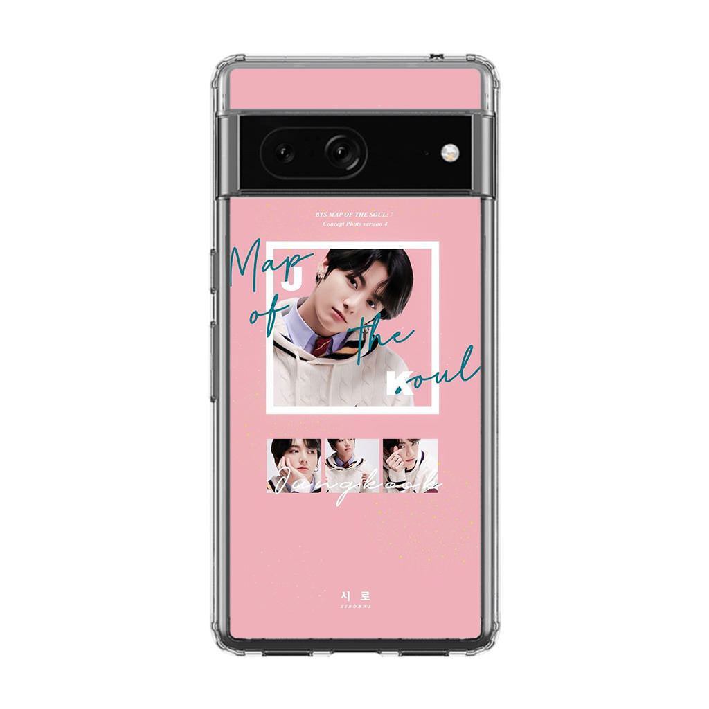 Jungkook Map Of The Soul BTS Google Pixel 7a Case
