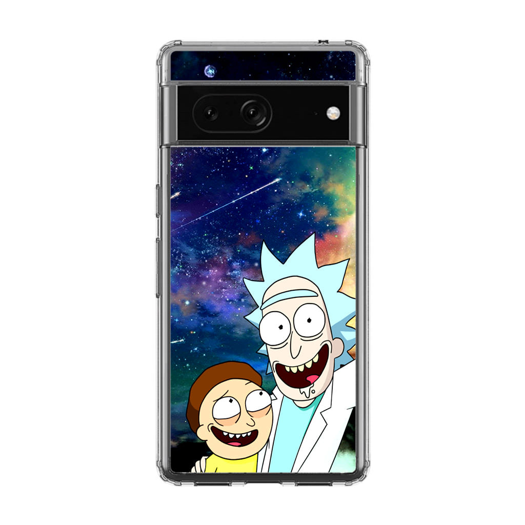 Rick And Morty In The Space Google Pixel 7 Case