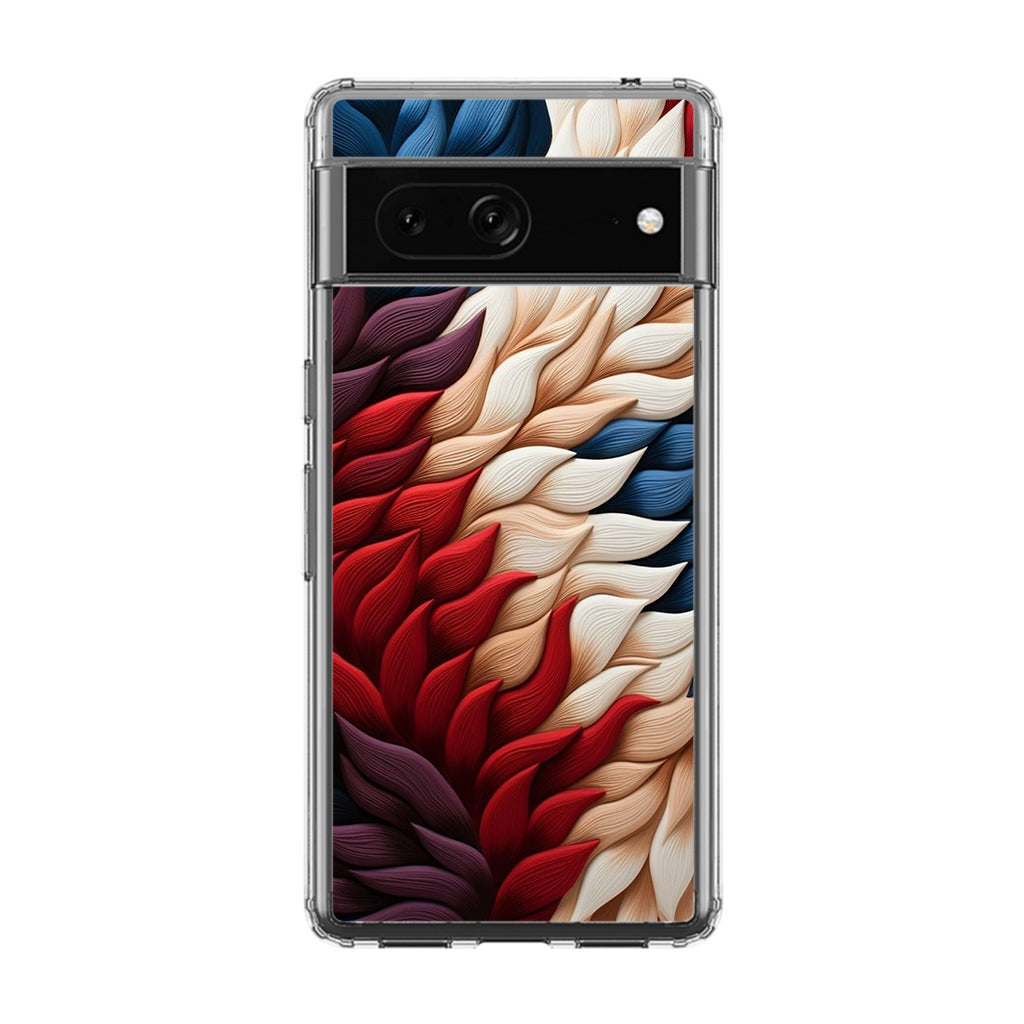 Colorful Feathers Art Google Pixel 7 Case