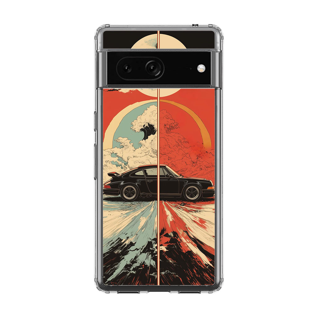 Duality Drive Moonlight and Magma Google Pixel 7 Case