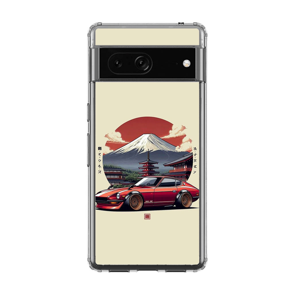 Fuji Fastback Racing the Rising Sun Google Pixel 7a Case