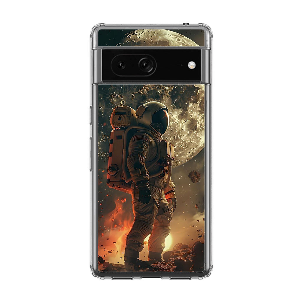 Lunar Sentinel Guardian of the Void Google Pixel 7 Case