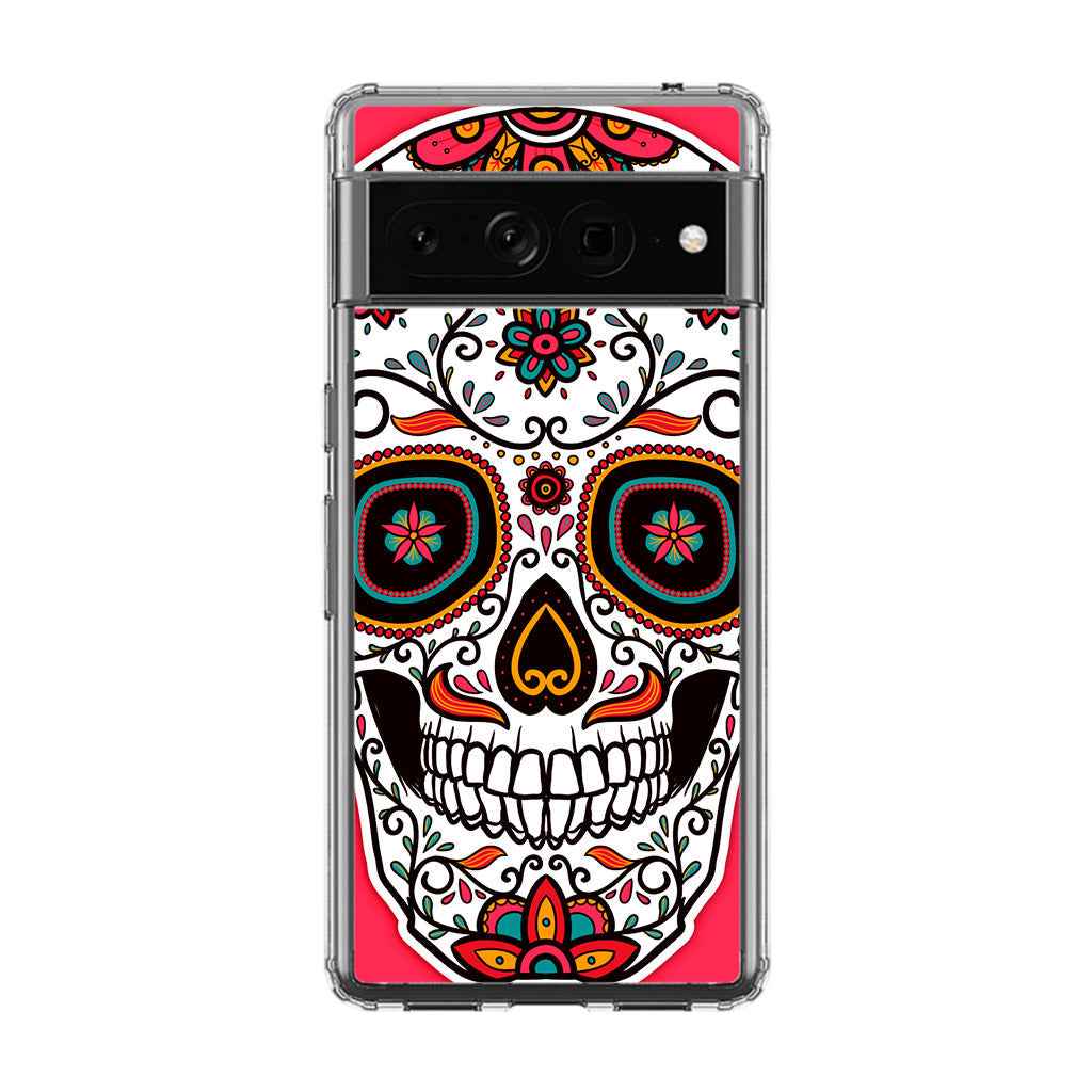 Pink Sugar Skull Google Pixel 7 Pro Case