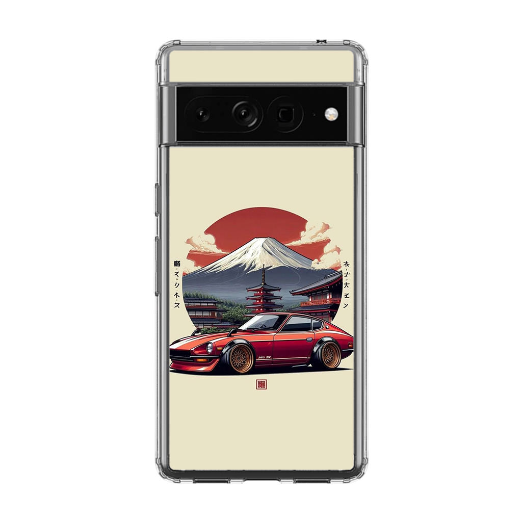 Fuji Fastback Racing the Rising Sun Google Pixel 7 Pro Case
