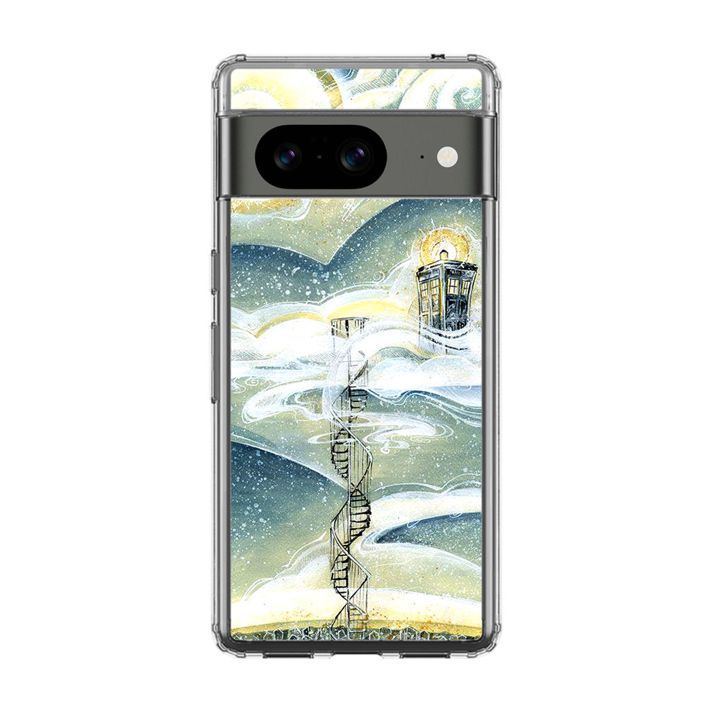 Tardis Cloud Google Pixel 8 Case