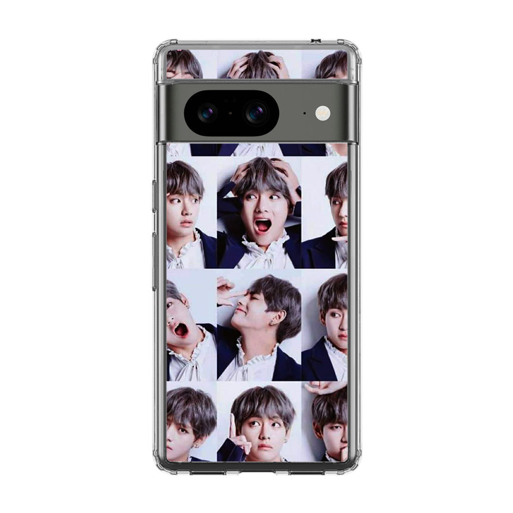 Kim Tae-hyung Collage Google Pixel 8 Case