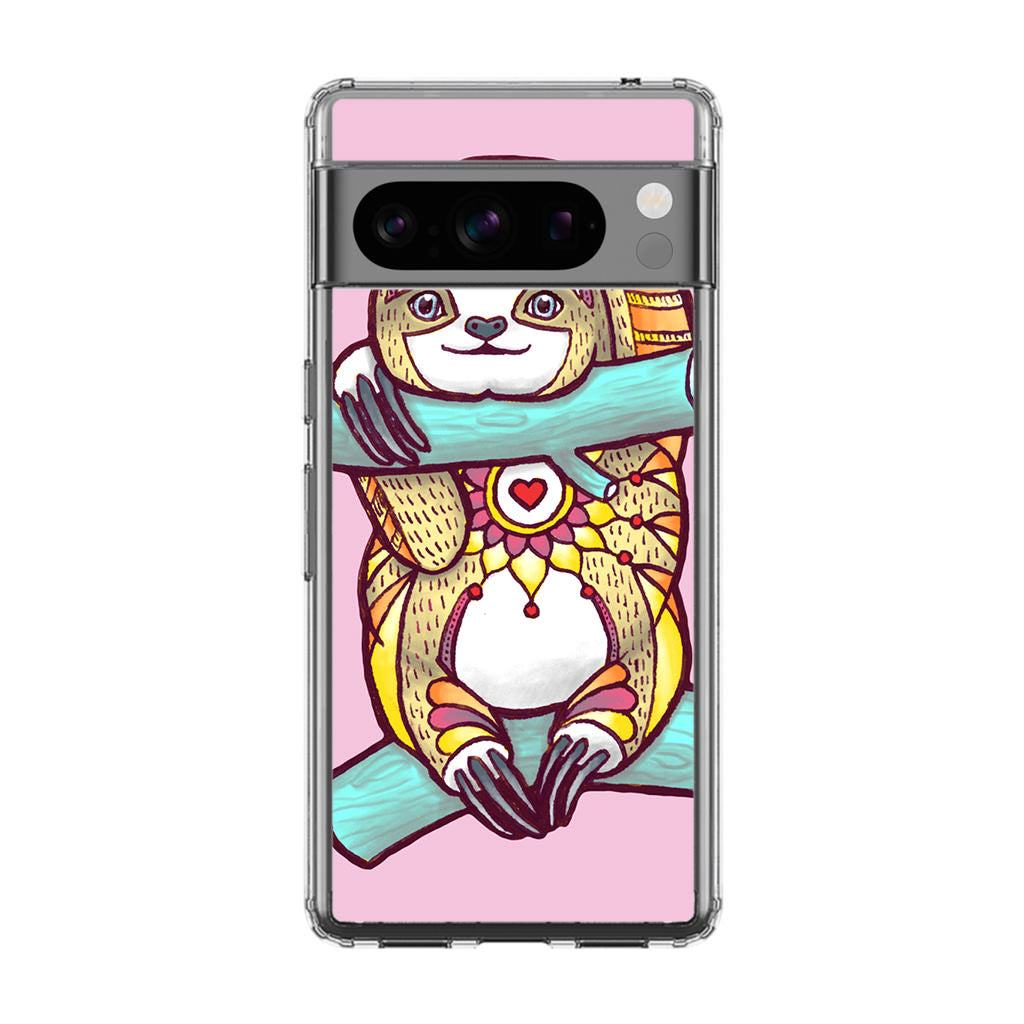 Mandala Sloth Google Pixel 8 Pro Case