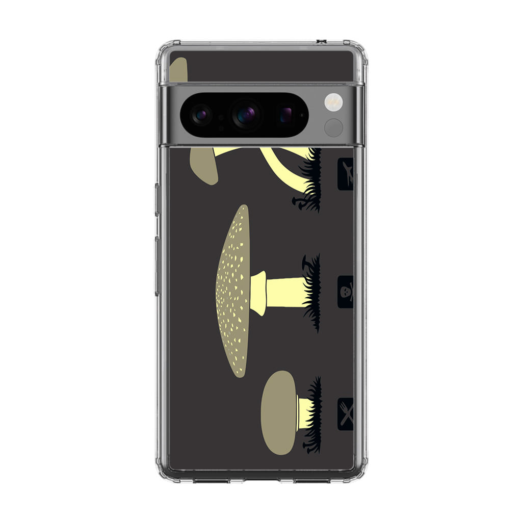 Mushroom Minimalism Google Pixel 8 Pro Case
