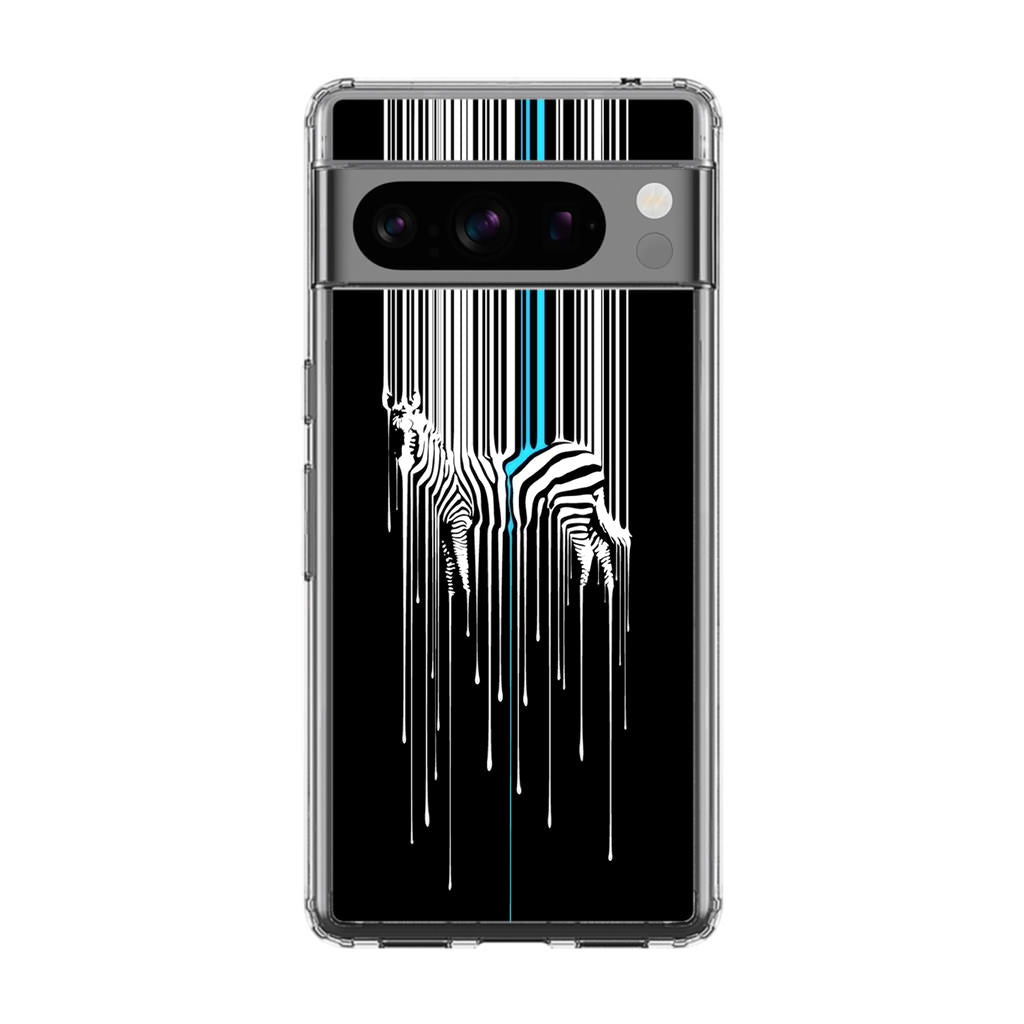 Painting Zebra Google Pixel 8 Pro Case