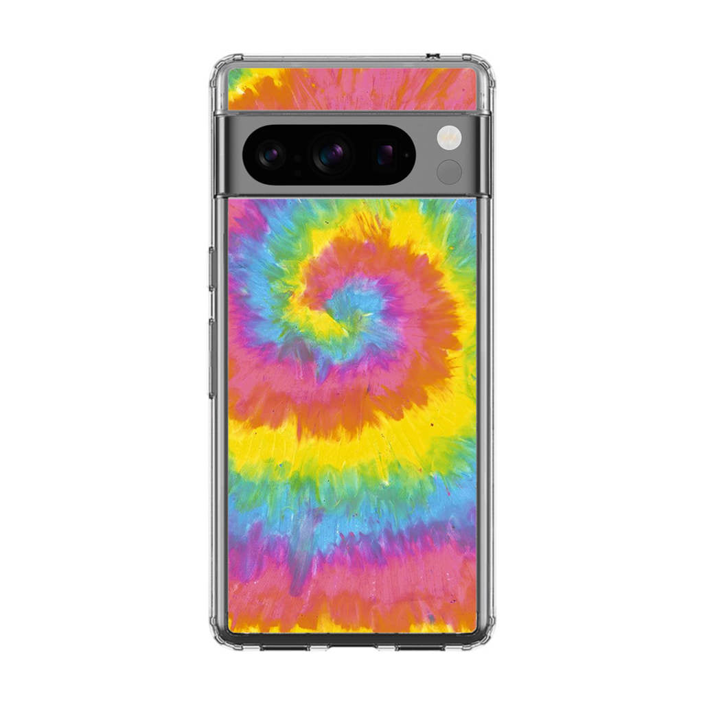 Pastel Rainbow Tie Dye Google Pixel 8 Pro Case