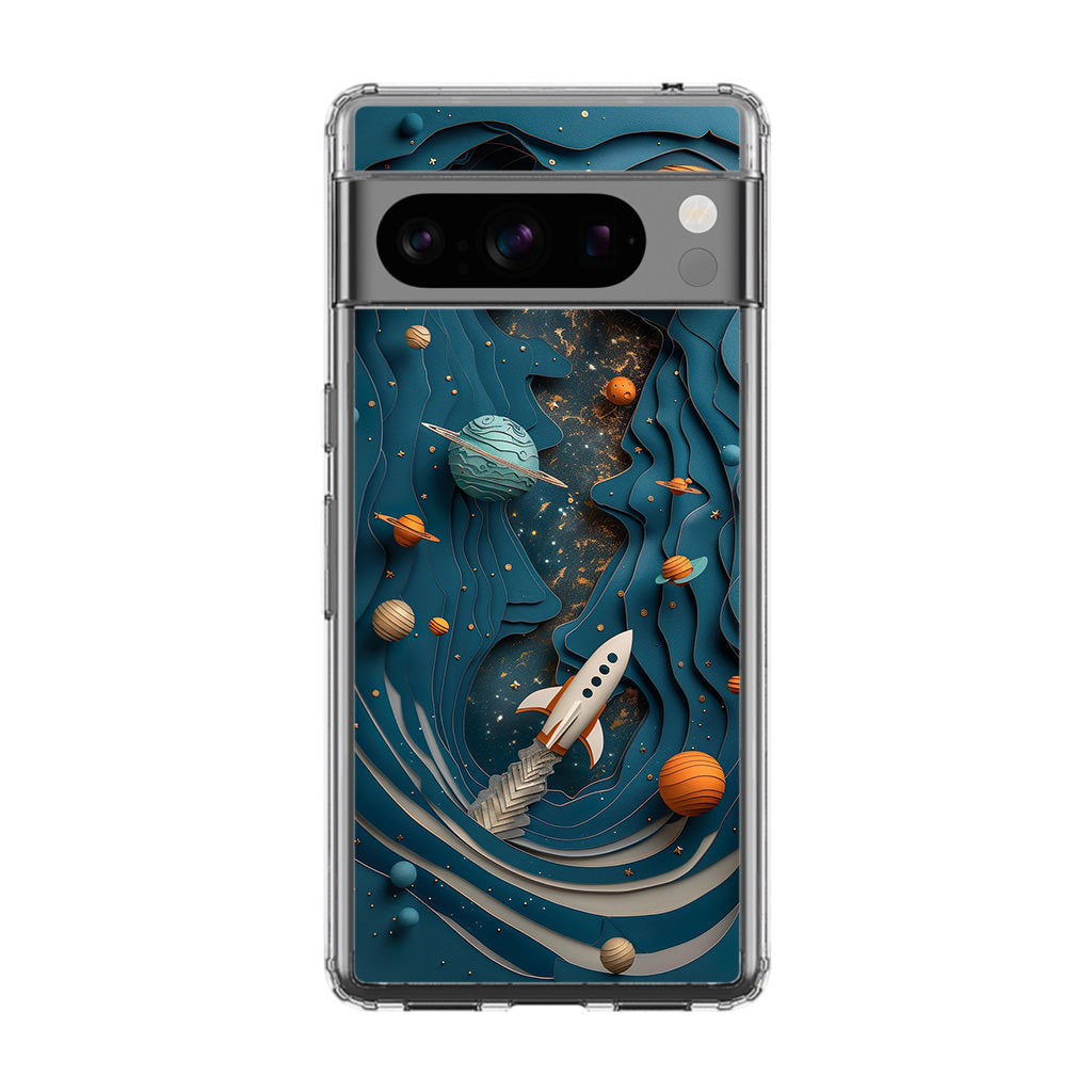 Cardboard Cosmos Google Pixel 8 Pro Case