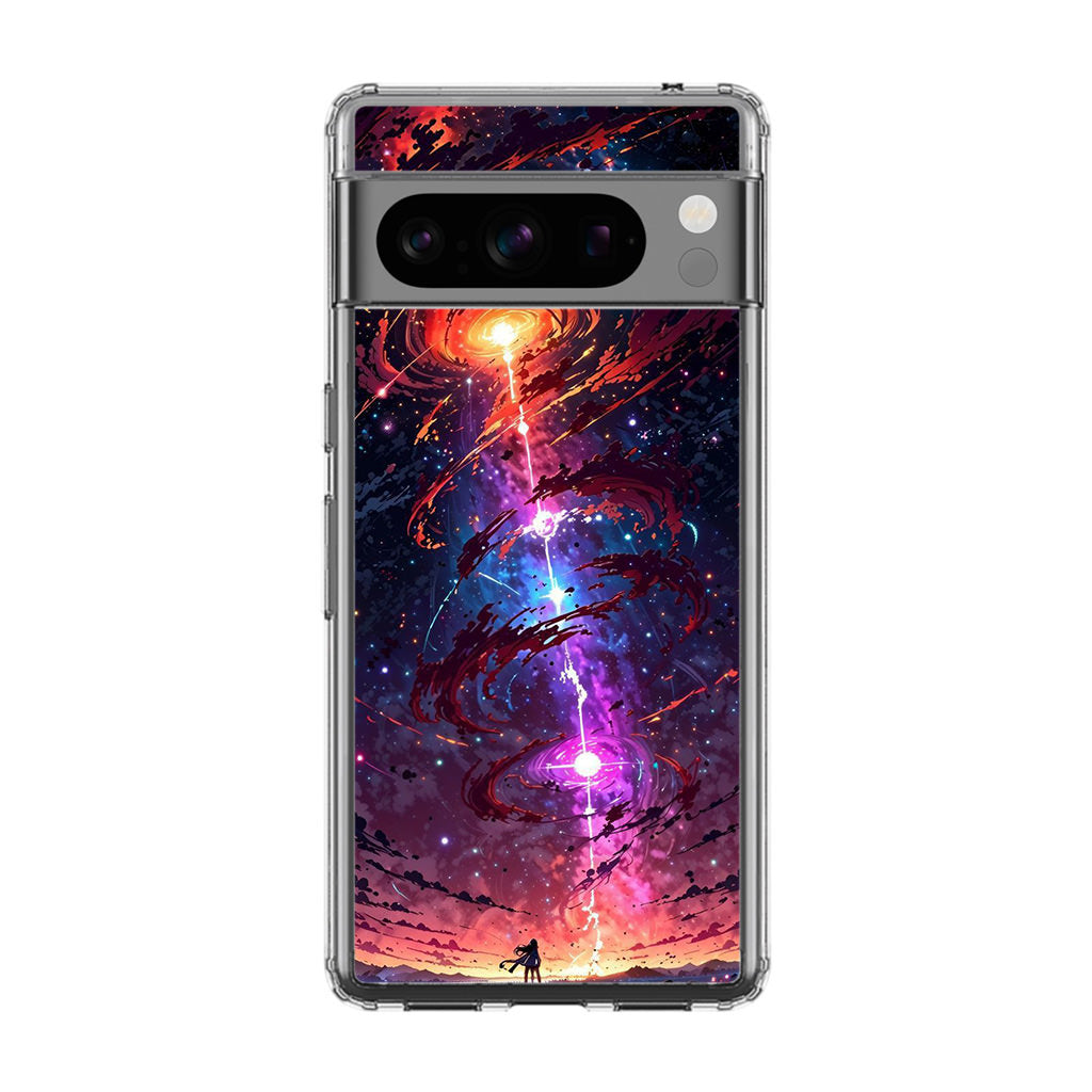 Stargazer at the Axis of Creation Google Pixel 8 Pro Case