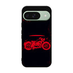 Motorcycle Red Art Google Pixel 9 Case