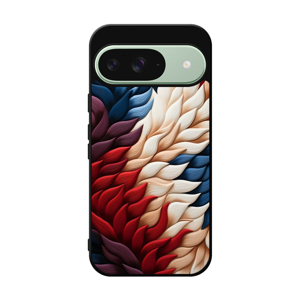 Colorful Feathers Art Google Pixel 9 Case