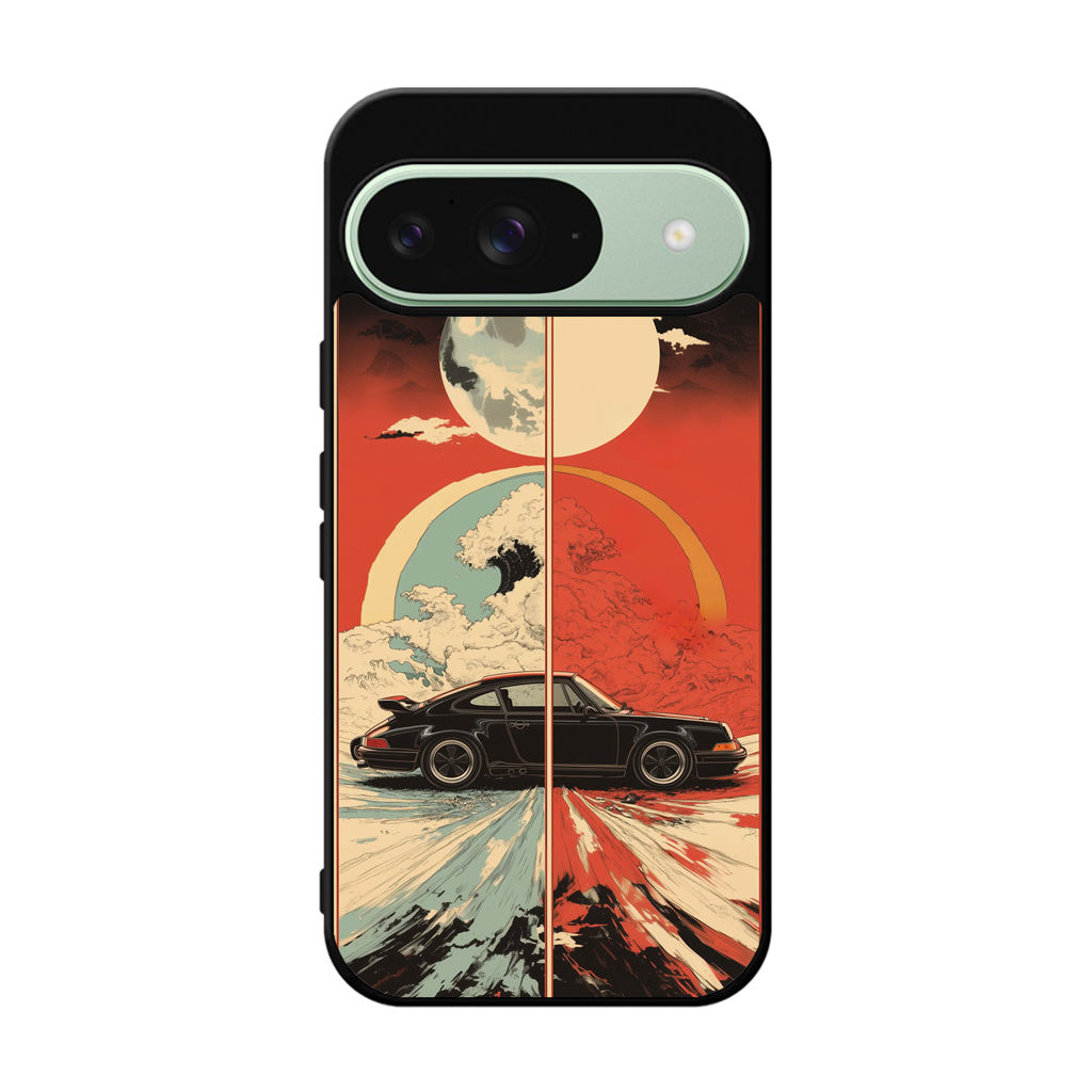 Duality Drive Moonlight and Magma Google Pixel 9 Case