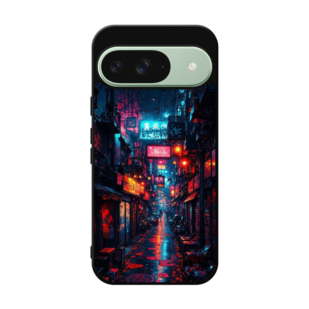 Neon Veins Of The Cyber City Google Pixel 9 Case
