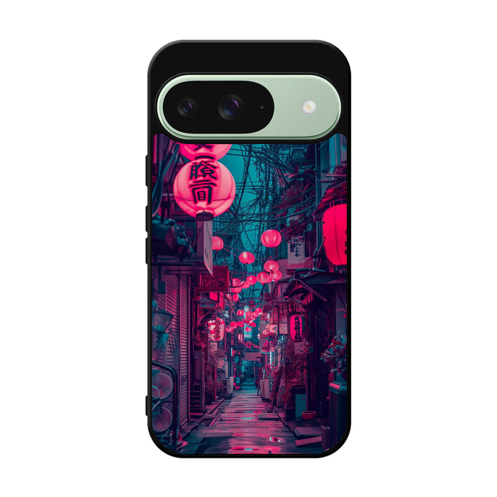 Neon Veins of the Night Market Google Pixel 9 Case