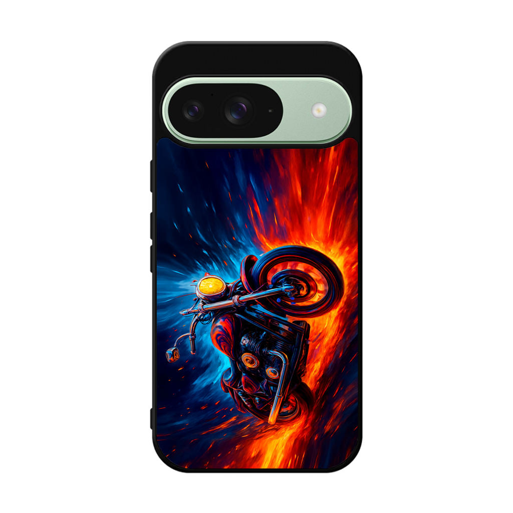 Ride Through Fire and Ice Google Pixel 9 Case