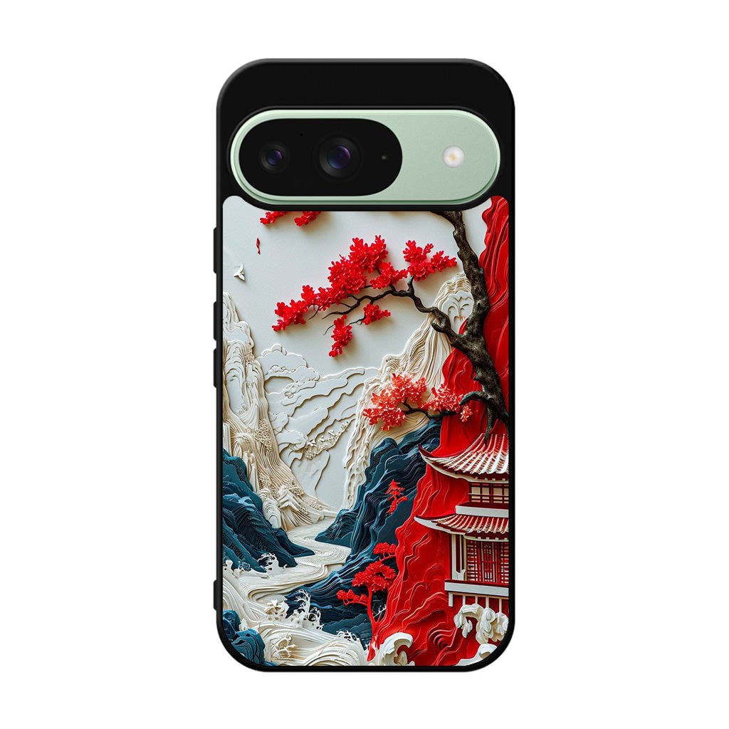 Whispers of the Crimson Zen Google Pixel 9 Case