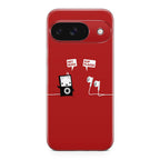 Funny Music Headphones Player Buds Google Pixel 9 Case