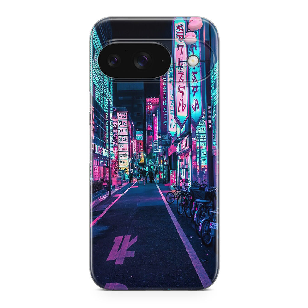 Tokyo Street Wonderful Neon Google Pixel 9 Case