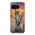Canvas Art Statue of Liberty Google Pixel 9 Case