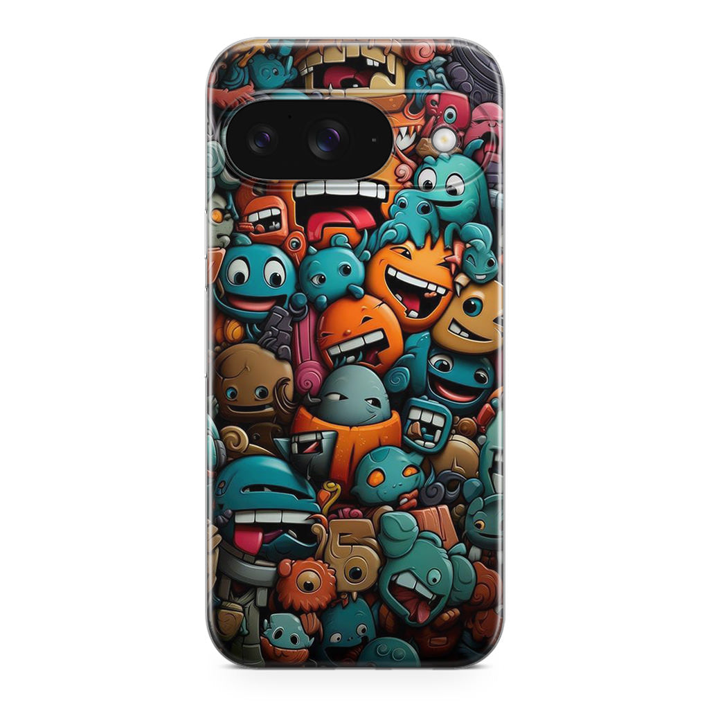 Chaos Chuckles Invasion Google Pixel 9 Case